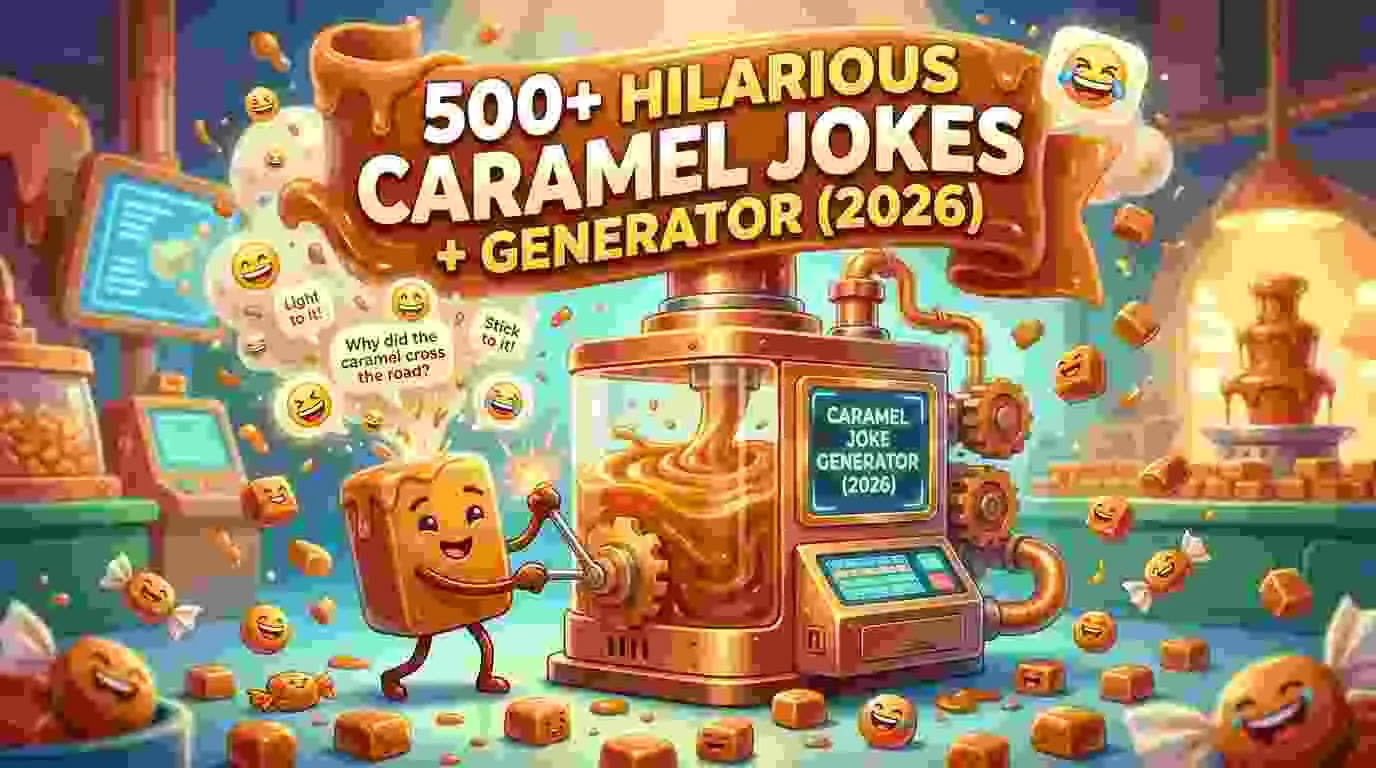 Hilarious Caramel Jokes + Generator