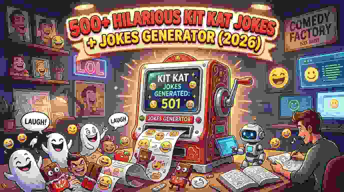 Hilarious Kit Kat Jokes + Jokes Generator