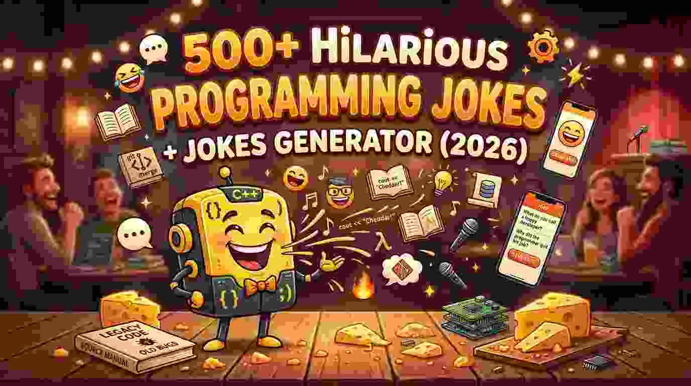 Hilarious Programming Jokes + Jokes Generator