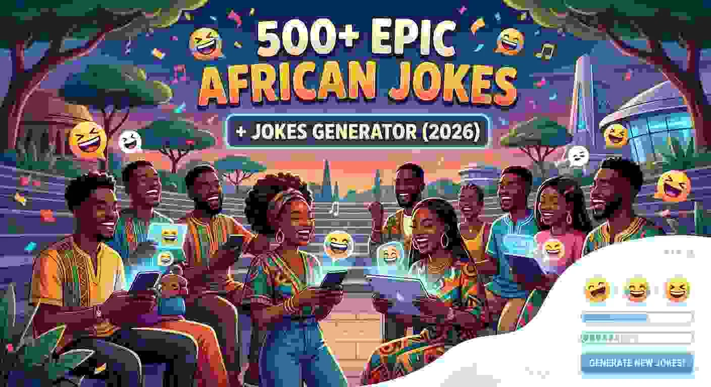 Epic African Jokes + Jokes Generator
