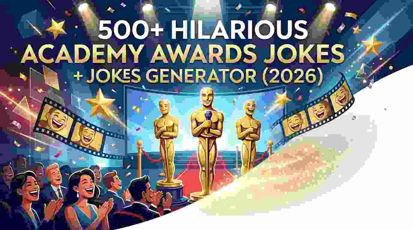 Hilarious Academy Awards Jokes + Jokes Generator