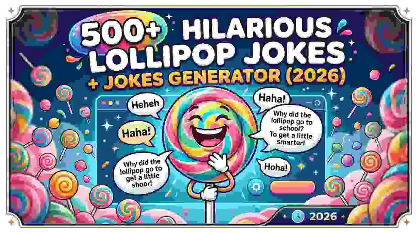 Hilarious Lollipop Jokes + Jokes Generator