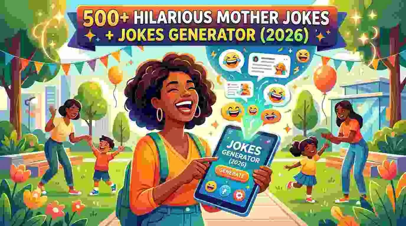 Hilarious Mother Jokes + Jokes Generator