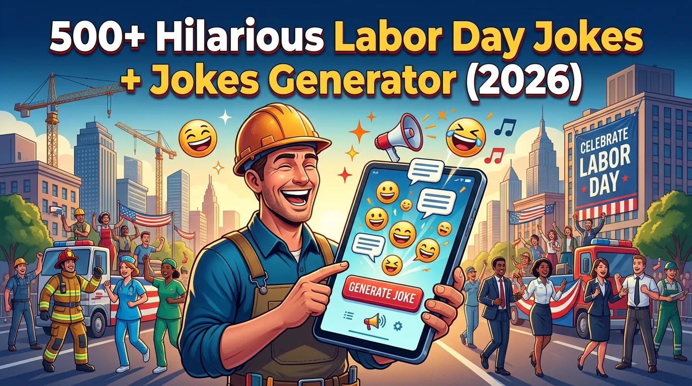 Hilarious Labor Day Jokes + Jokes Generator