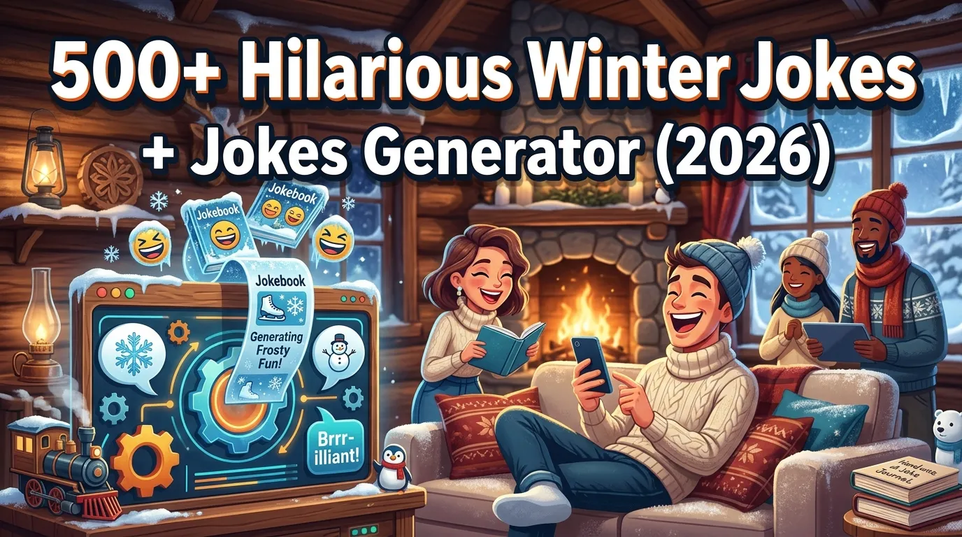 Hilarious Winter Jokes + Jokes Generator