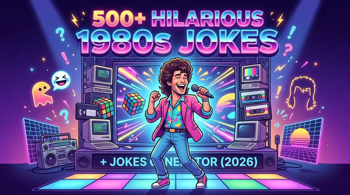 Hilarious 1980S Jokes + Jokes Generator