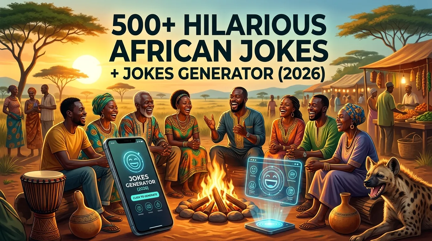 Hilarious African Jokes + Jokes Generator