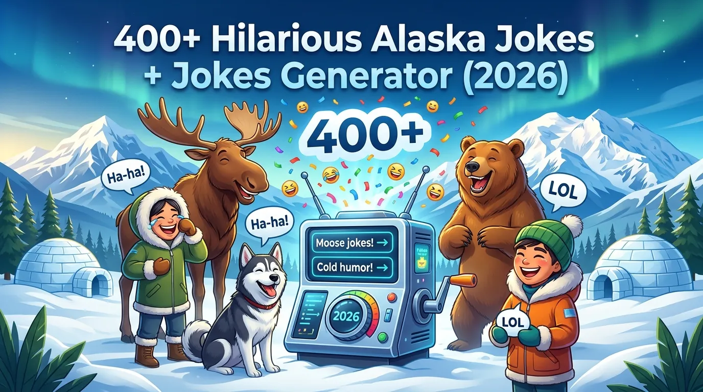 Hilarious Alaska Jokes + Jokes Generator