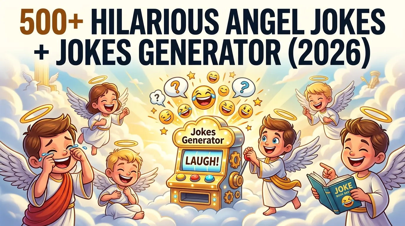 Hilarious Angel Jokes + Jokes Generator