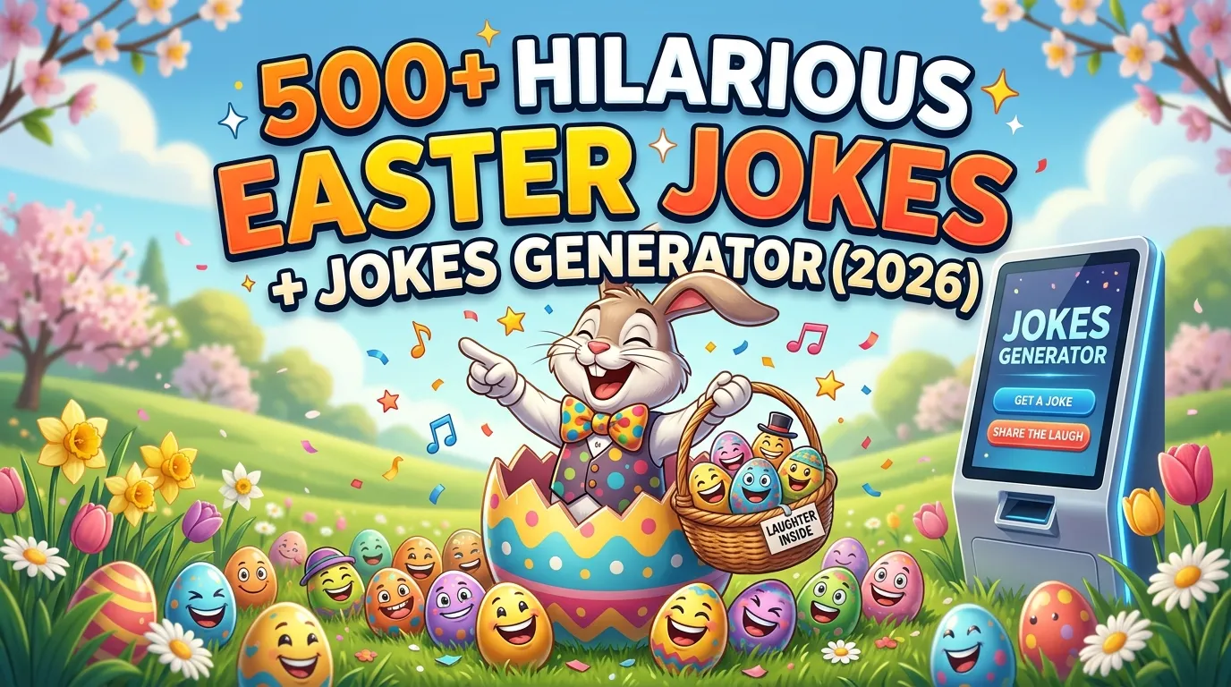 Hilarious Easter Jokes + Jokes Generator
