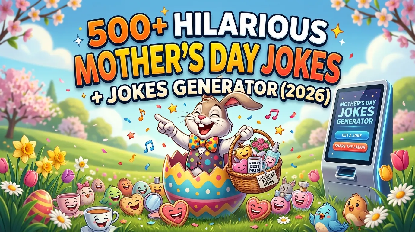 Hilarious Mother's Day Jokes + Jokes Generator